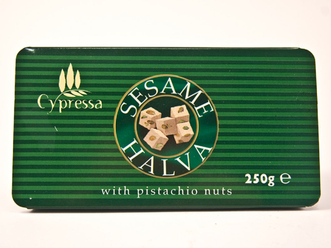 Cypressa Sesame Halva with Pistachio Nuts 250g
