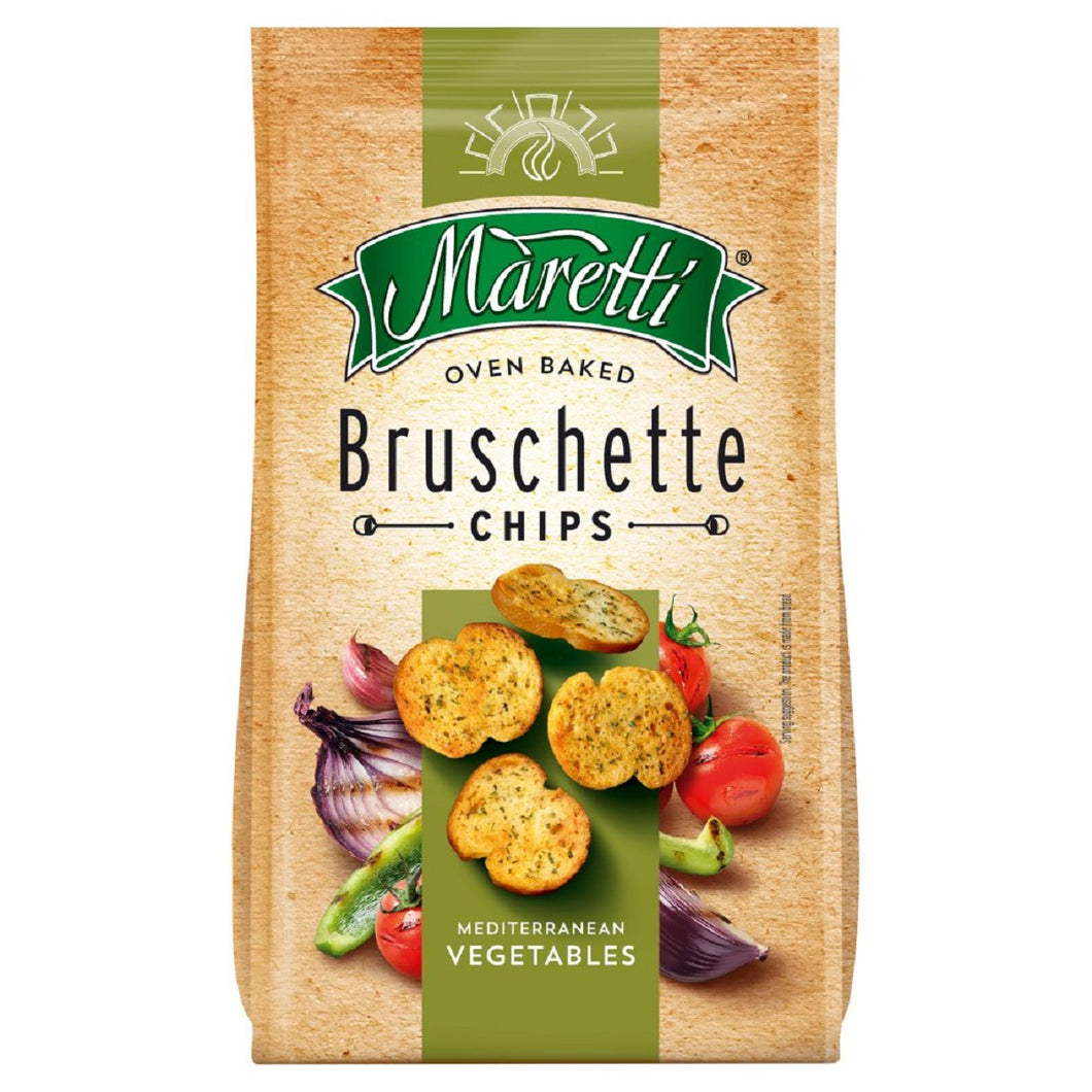 Maretti Oven BAked Bruschette Chips Mediterranian Vegetables
