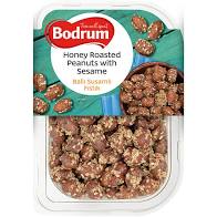 BODRUM HONEY ROASTED PEANUTS WITH SESAME 150G