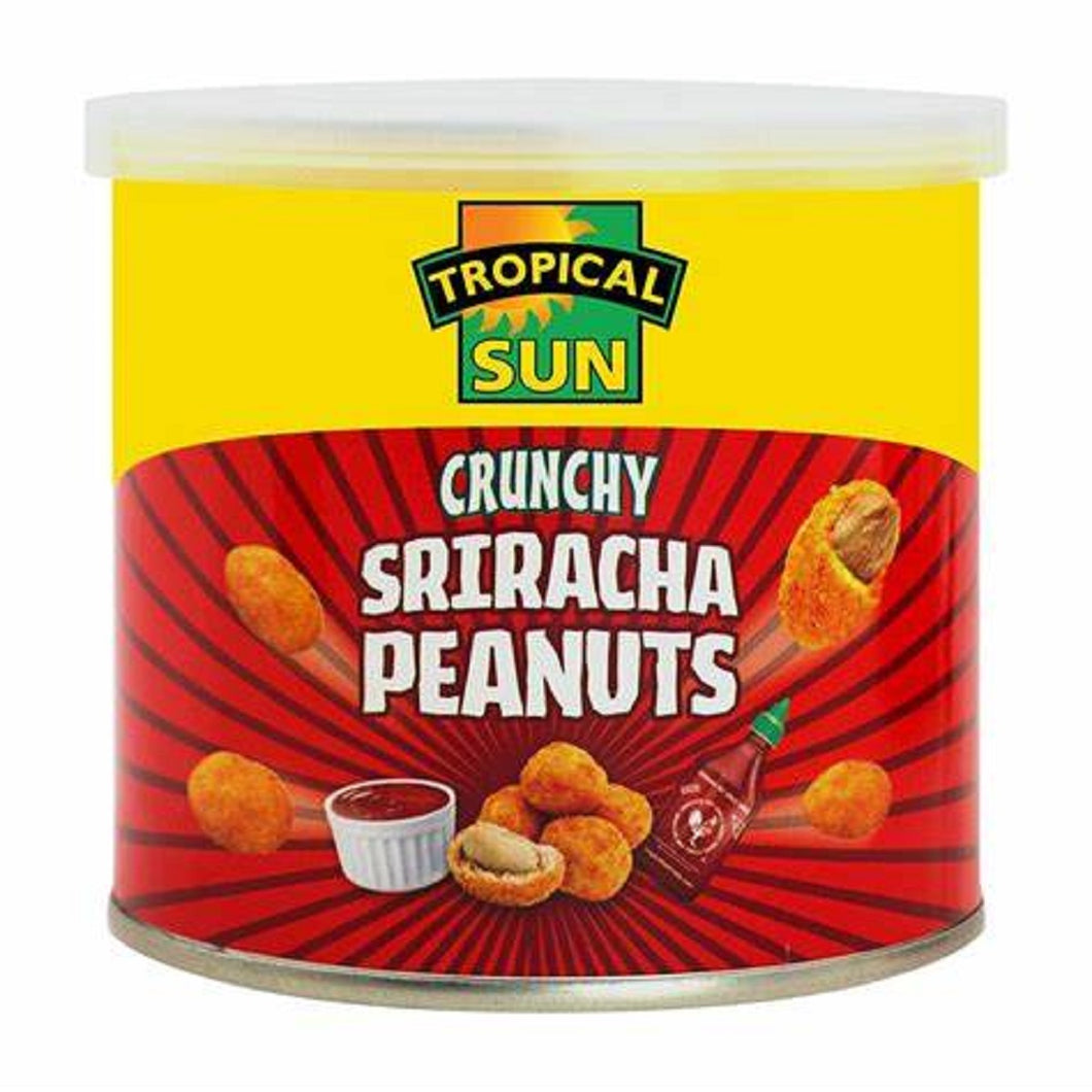Tropical Sun Crunchy Sriacha Peanuts 140g