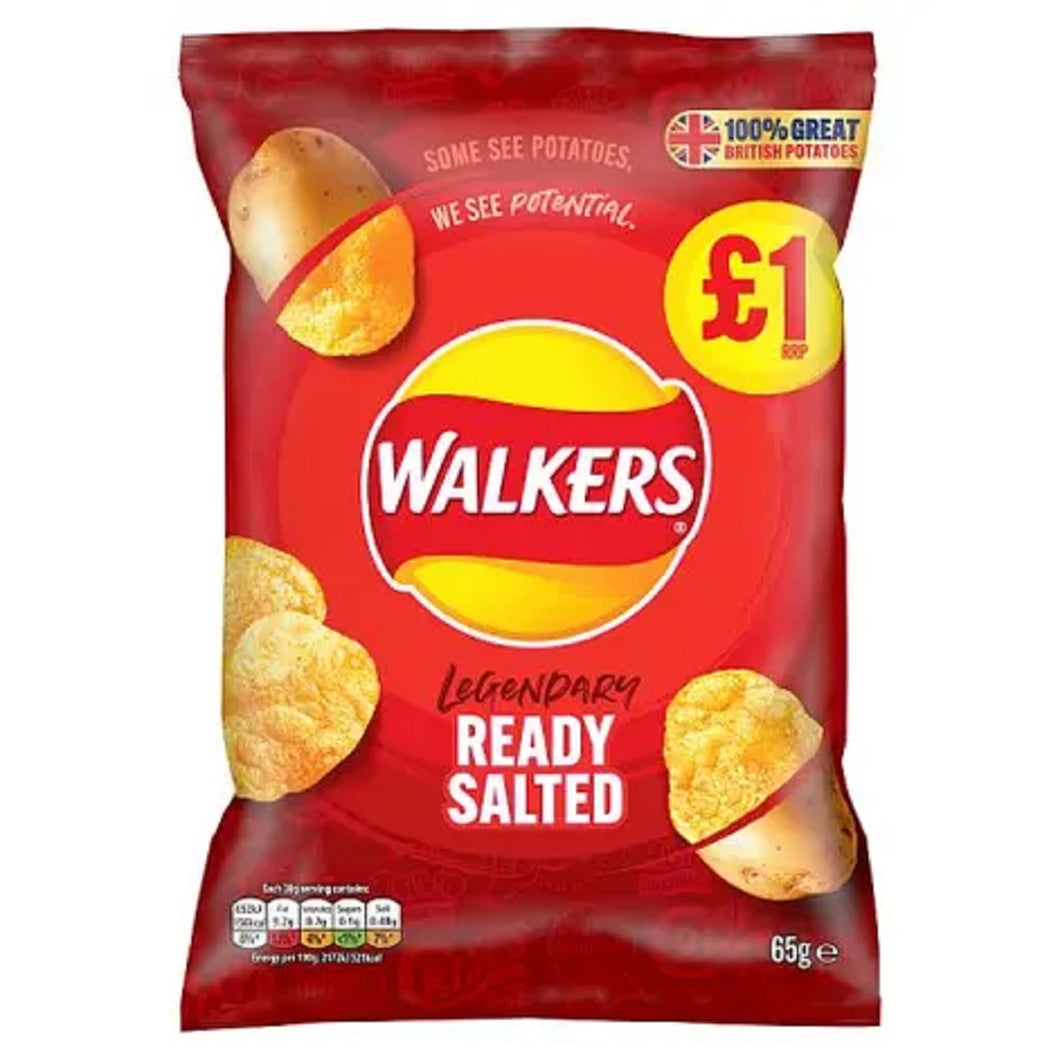 Walkers Legendary Ready Salted 65gr