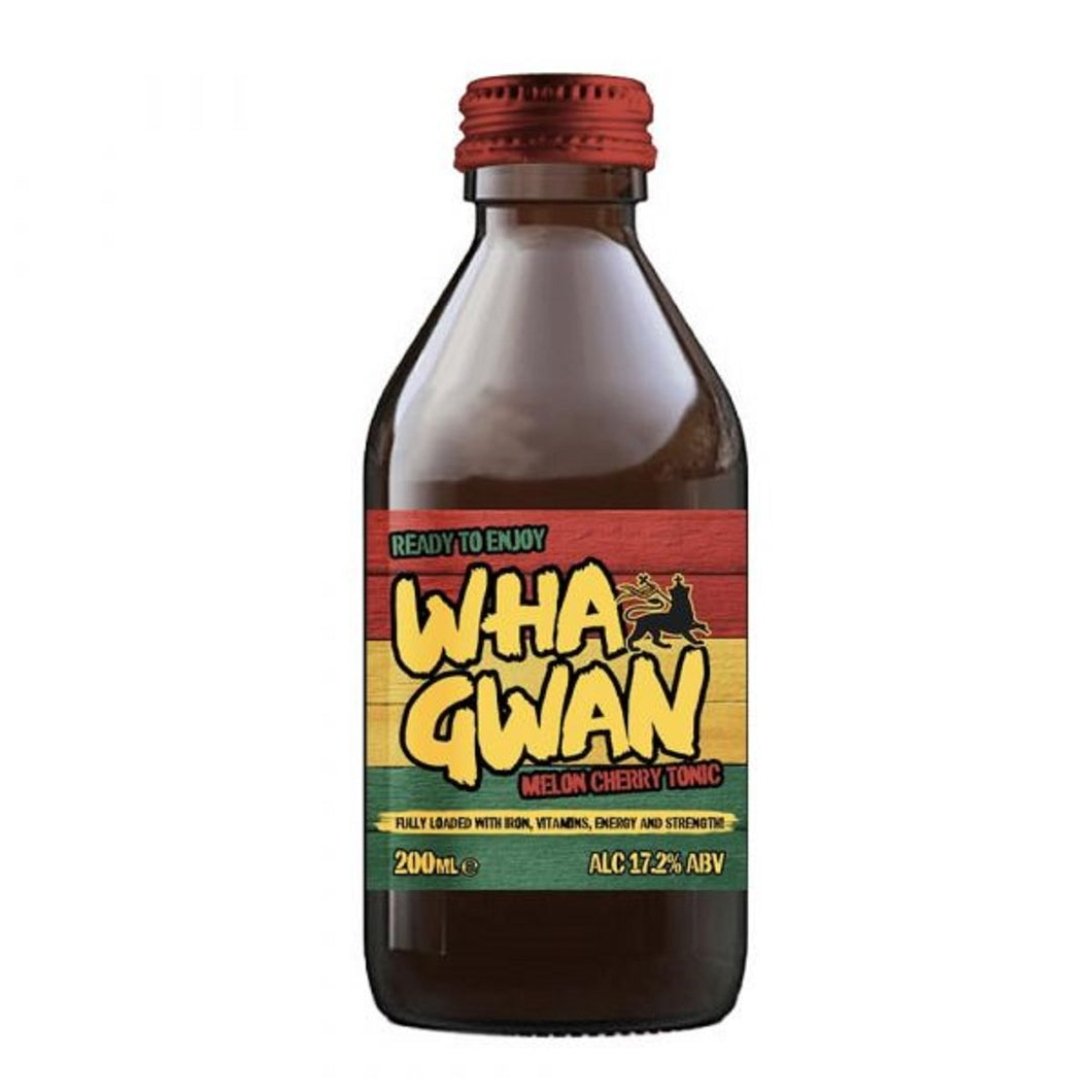 Wha Gwan Melon Cherry Rum Tonic 200ml