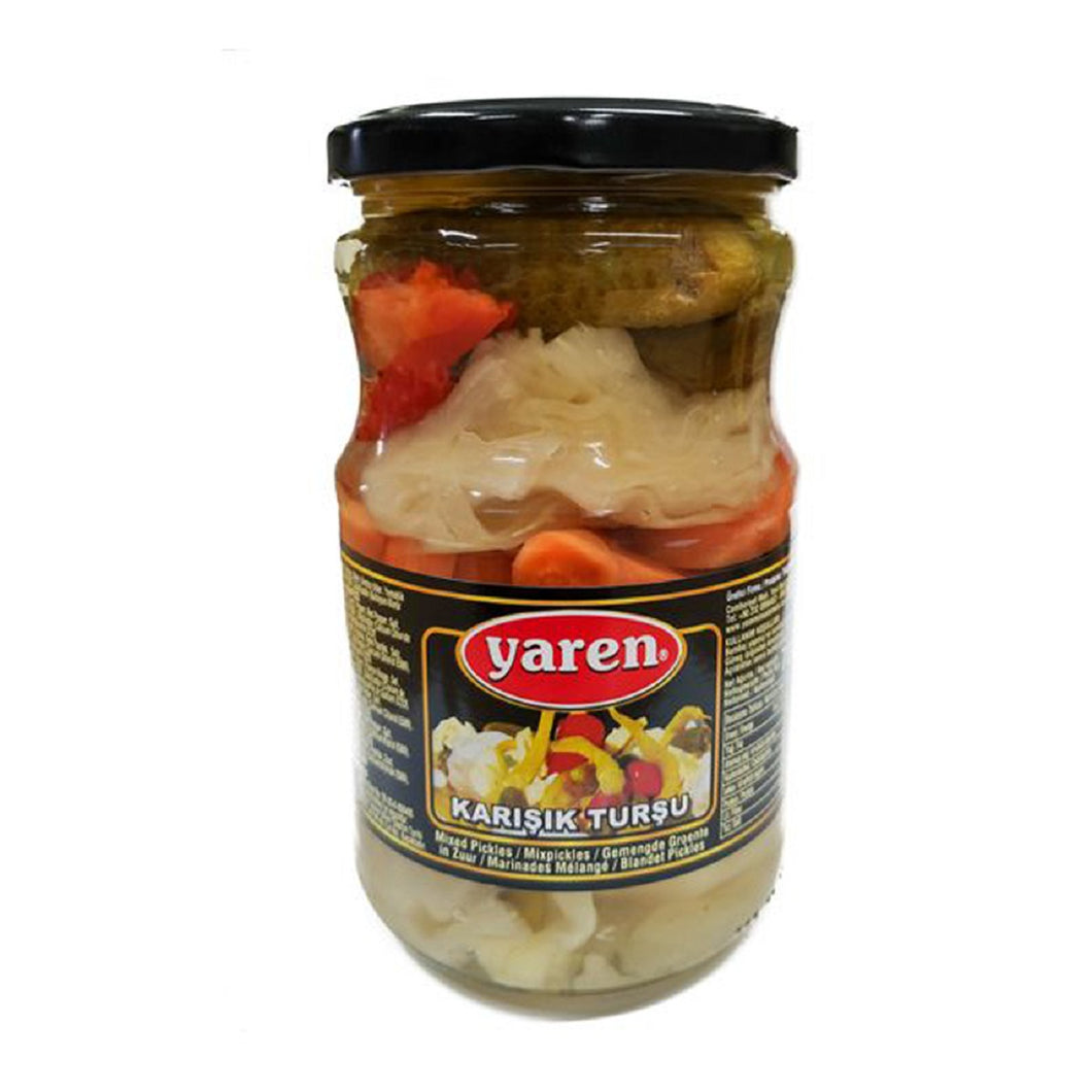 Yaren Hot Mixed  Pickles 700 gr