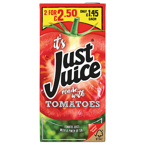 JUST JUICE TOMATOES 1L